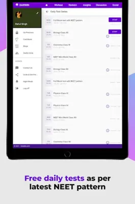 NEET Preparation App by Darwin android App screenshot 21